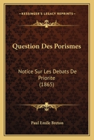 Question Des Porismes: Notice Sur Les Debats De Priorite (1865) 1160235023 Book Cover