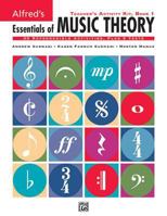 Essentials of Music Theory: Teacher's Activity Kit, Book 1 (Essentials of Music Theory) 0739008730 Book Cover