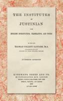 The Institutes of Justinian 1289350663 Book Cover