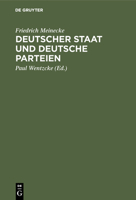 Deutscher Staat und Deutsche Parteien 3511008646 Book Cover
