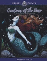 Creatures of the deep: Fantasy Coloring Book B0CMXDSDPX Book Cover