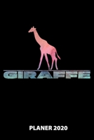 Giraffe Planer 2020: 140 Vorgefertigte Seiten | Ca. Din A5 | 12 Monate | Kalender | Wochenplaner | Monatsplaner |Tagesplaner | Timer | Terminplaner | ... | Monate | Wochen | Tage (German Edition) 1673890865 Book Cover