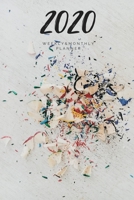 2020 Weekly & Monthly Planner: Paint – 6X9 Size – Glossy Soft Cover - Multi-Purpose: Organizer/Calendar/Notebook/Agenda/Diary/Journal. (Various Themed Planners) 167481142X Book Cover