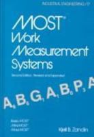 MOST Work Measurement Systems 082476899X Book Cover