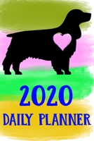 2020 Daily Planner: English Cocker Spaniel 2020 Daily Planner Calendar Schedule Organizer Appointment Journal Notebook For English Cocker Spaniel Dog Puppy Owners Lovers 1710090642 Book Cover