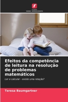 Efeitos da competência de leitura na resolução de problemas matemáticos (Portuguese Edition) 6209522742 Book Cover