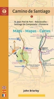 Camino de Santiago Maps - Mapas - Cartes: St. Jean Pied de Port – Santiago de Compostela 1844091341 Book Cover