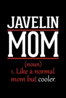 Javelin Mom Notebook: Graph Paper Notebook with 120 pages 6x9 perfect as math book, sketchbook, workbook and diary Funny Gift for Javelin Fans and Coaches 1677242884 Book Cover