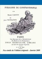 Folklore De Constantinople 2012664121 Book Cover