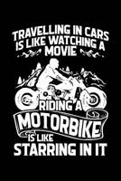 Bikers = Movie Stars: Notebook for Motorcyclist Biker Motor-Bike Riding 6x9 in Dotted 1093606320 Book Cover