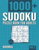 Sudoku Puzzle Book for Adults: 1000+ Normal Sudoku Puzzles with Solutions - Vol. 2 B08NDVJ1Q9 Book Cover