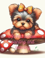 Animal babies painting and learning B0CLGSPGJX Book Cover