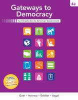 Gateways to Democracy: The Essentials (with Mindtap Political Science, 1 Term (6 Months) Printed Access Card) 1133607802 Book Cover