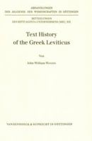 Text History of the Greek Leviticus 3525824408 Book Cover