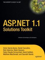 ASP.NET 1.1 Solutions Toolkit 1107400619 Book Cover