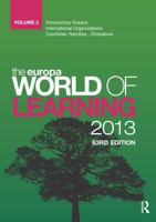 The Europa World of Learning 2013 1857436687 Book Cover
