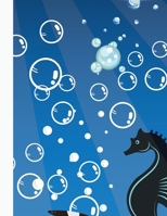 Creature Marine Libro da Colorare: Incredibili Pagine da Colorare con Creature Sottomarine per Bambini e Ragazzi 47 Balene Carine, Cavallucci Marini, Pastinaca, Granchi, Meduse e Altri Animali Dell'Oc 1006874968 Book Cover