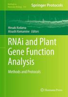 RNAi and Plant Gene Function Analysis: Methods and Protocols 1617791229 Book Cover