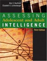 Assessing Adolescent and Adult Intelligence 0471735531 Book Cover