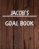 Jacob's Goal Book: New Year Planner Goal Journal Gift for Jacob / Notebook / Diary / Unique Greeting Card Alternative 1651136750 Book Cover