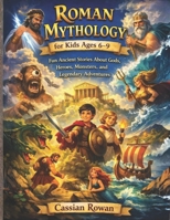 ROMAN MYTHOLOGY FOR KIDS AGES 6–9: Fun Ancient Stories About Gods, Heroes, Monsters, and Legendary Adventures B0GMWZ523H Book Cover
