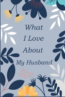 What I Love About My Husband: Fill In The Blank Prompted Book With What You Love About My Husband ; This I Love You Book For You By Me Is A Perfect ... Fathers Day ,Christmas Or On Any Occasion B08L3NWDXM Book Cover