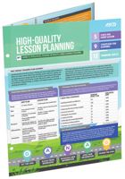 High-Quality Lesson Planning (Quick Reference Guide) 1416628711 Book Cover