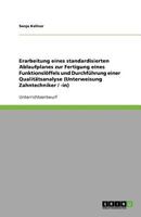 Erarbeitung eines standardisierten Ablaufplanes zur Fertigung eines Funktionsl�ffels und Durchf�hrung einer Qualit�tsanalyse (Unterweisung Zahntechniker / -in) 3640840623 Book Cover