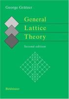 General Lattice Theory 3764369965 Book Cover