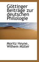 Göttinger Beiträge zur deutschen Philologie 110385318X Book Cover