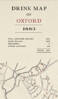 Drink Map of Oxford 1851245359 Book Cover