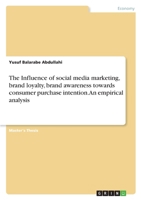 The Influence of social media marketing, brand loyalty, brand awareness towards consumer purchase intention. An empirical analysis 3346367592 Book Cover