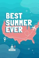 Best Summer Ever: A 120 Pages, 6" x 9" Dot-grid Travel Diary for Your Trip to Asia 1074309294 Book Cover