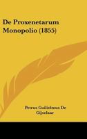 De Proxenetarum Monopolio (1855) 1160061645 Book Cover