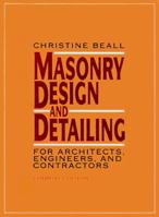 Masonry Design and Detailing 0070043124 Book Cover