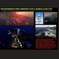 TRANSFORMING PORT MORSEBY INTO A WORLD CLASS CITY: CONCEPTS FOR ECONOMIC BOOSTS FOR THE CITY B0CLSBXPQC Book Cover