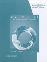 Student Solutions Manual, Vol. 1: Calculus - Early Transcendental Functions 0538739207 Book Cover