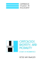 Ontology, Identity, and Modality: Essays in Metaphysics (Cambridge Studies in Philosophy) 0521795486 Book Cover