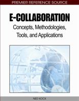 E-Collaboration: Concepts, Methodologies, Tools, and Applications 1605666521 Book Cover