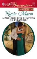 Marriage: For Business or Pleasure? 0373128983 Book Cover