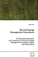 Od and Change Management Consultants 3639081846 Book Cover