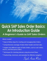 Quick SAP Sales Order Basics: An Introduction Guide: A Beginner’s Guide to SAP Sales Orders B0DPCJWCJT Book Cover