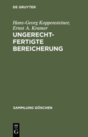 Ungerechtfertigte Bereicherung 3110046822 Book Cover