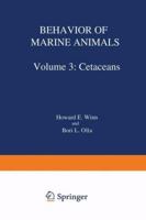 Behavior of Marine Animals: Current Perspectives in Research 1468429876 Book Cover