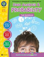 Data Analysis & Probability, Grades 6-8 [With 3 Transparencies] 1553194748 Book Cover