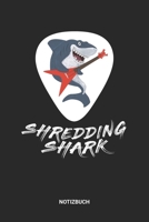 Notizbuch: A5 Notizheft mit punktierten Linien f�r Gitarre Freunde. Ideales Hai Haifisch Band Journal oder Notizbuch. Perfektes Tagebuch oder Taschenbuch als Geschenk f�r alle Gitarristen und Gitarren 1699202079 Book Cover