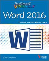 Teach Yourself Visually Word 2016 1119074665 Book Cover