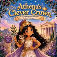 Athena’s Clever Crown: A Fun Greek Mythology Story Retold for Little Girls Ages 4-7 (Magical Greek Goddess Tales for Little Girls) B0H9SZJFV8 Book Cover
