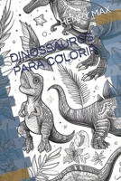 DINOSSAUROS PARA COLORIR (Portuguese Edition) B0CN4BF4ZQ Book Cover
