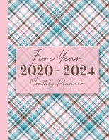 2020-2024 Five Year Monthly Planner: 60 Monthly Calendars with Monthly Focus, Goals, and To-Do List 1675963428 Book Cover